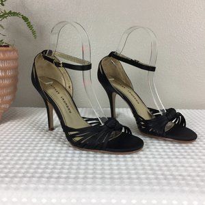 NEW Chinese Laundry Satin Strappy Pump in Black 8